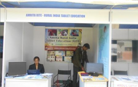 Amrita RITE showcased in Exhibition on Early Grade Reading at READ Alliance Launch